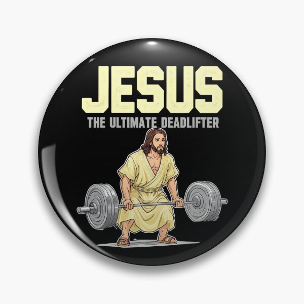 Item preview, Jesus, the ultimate deadlifter designed and sold by LiaJstudios.