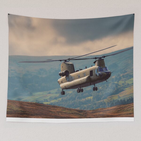 Item preview, Helicopter Silhouette at Sunrise designed and sold by Skyframe Aviation.
