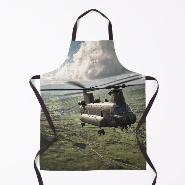 Item preview, Chinook Power Over Rolling Hills designed and sold by Skyframe Aviation.