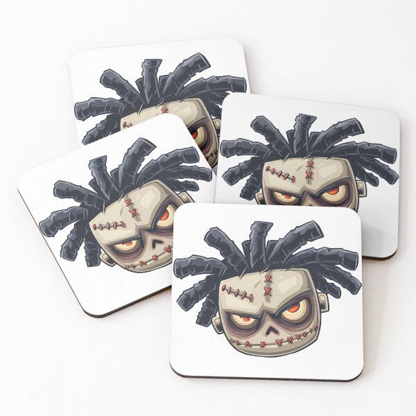 Item preview, Stitched Skull Character with Dark Punk Cartoon Style designed and sold by DesignArtist.ia.