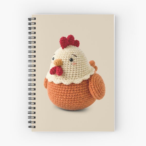 Item preview, Cute Crochet Chicken Amigurumi Stuffie designed and sold by TackyTime.