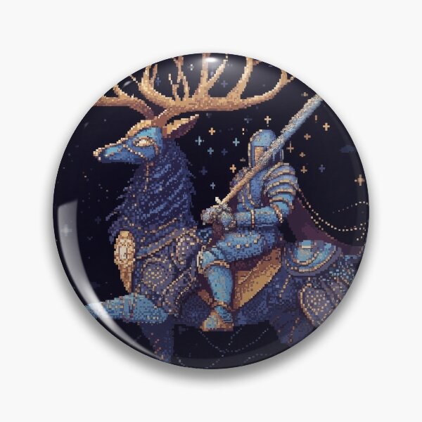 Item preview, Deer Knight Pixel Art designed and sold by Kaos-Bit.