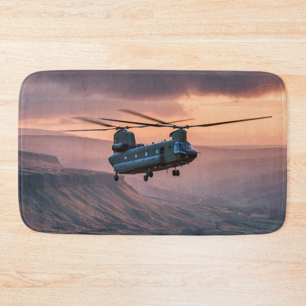 Item preview, Twin Rotors in the Morning Glow designed and sold by Skyframe Aviation.