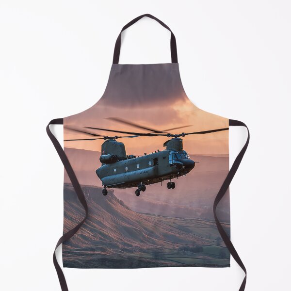 Item preview, Twin Rotors in the Morning Glow designed and sold by Skyframe Aviation.