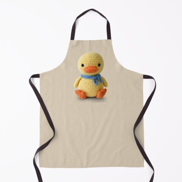 Item preview, Cute Yellow Crochet Duck Amigurumi Stuffie designed and sold by TackyTime.