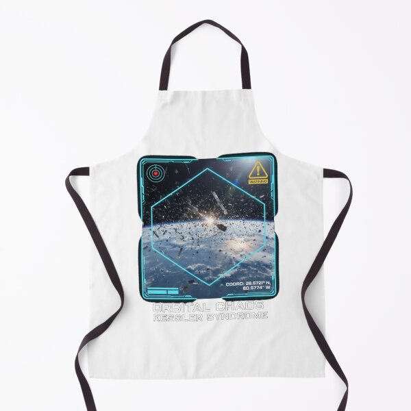 Item preview, Orbital Chaos Kessler Syndrome Space Debris HUD designed and sold by Alta-store.