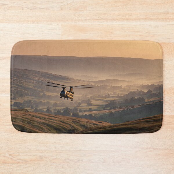 Item preview, Sunrise Flight Over Heather Fields designed and sold by Skyframe Aviation.