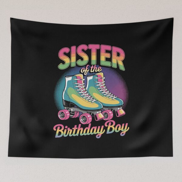 Item preview, Sister Birthday Boy Roller Skating Birthday Matching Family designed and sold by joyouartArt.