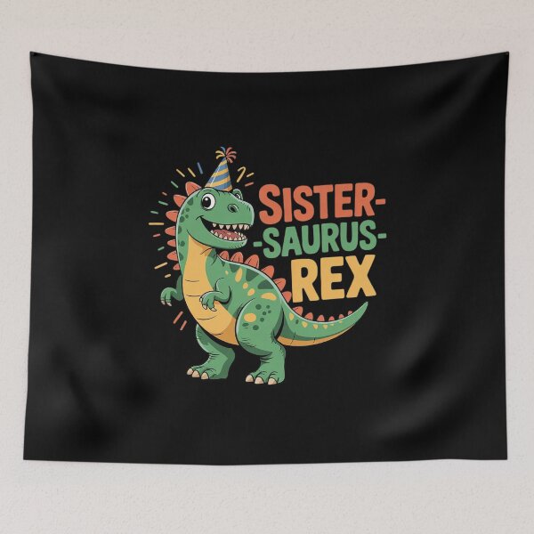 Item preview, Sister Dinosaur Family Matching Dinosaur Birthday Boy Party designed and sold by angolinnArt.
