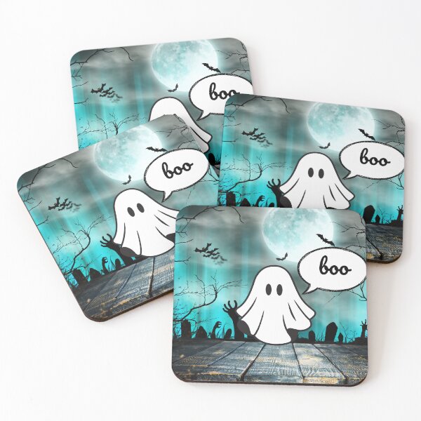 Item preview, Boo. Cute Ghost Gift, Halloween Gift, Ghost Halloween Gift (Designed by an eight year old) designed and sold by ShrimpAndGrits.