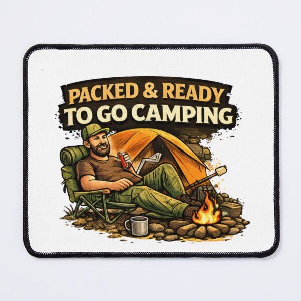 Item preview, Packed and ready to go camping designed and sold by PossumsWorkshop.