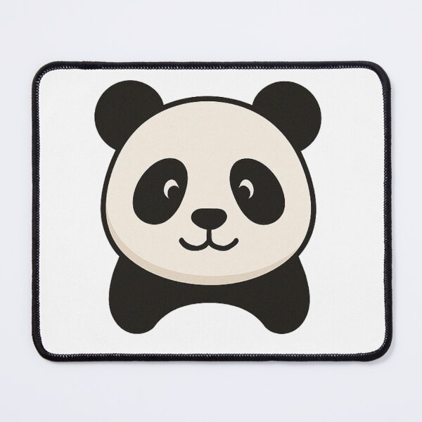 Item preview, Minimal Cute Panda Face – Simple Kawaii Panda Icon designed and sold by A1MarketDesigne.