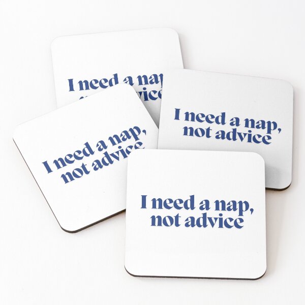 Item preview, I Need A Nap Not Advice Funny Sticker designed and sold by PS-ARTSHOP.