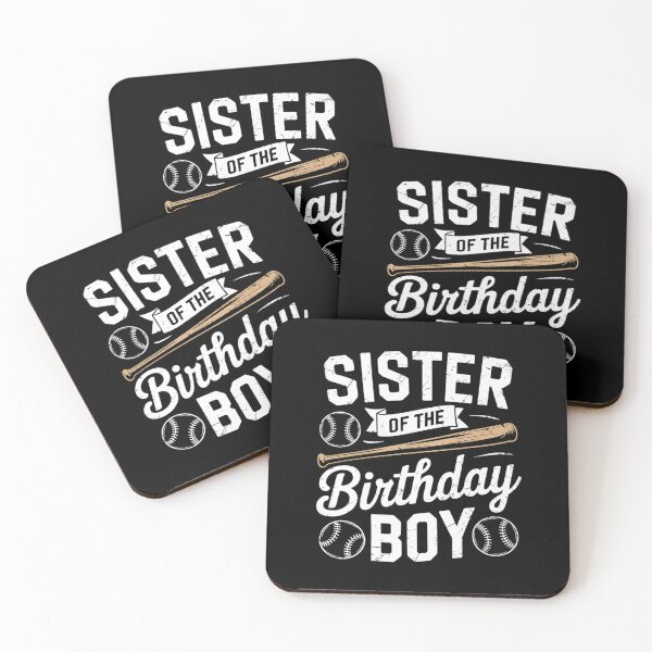 Item preview, Sister Of The Birthday Boy Baseball Baller Kids designed and sold by angolinnArt.
