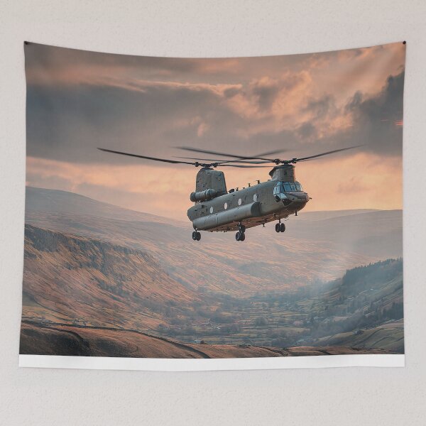 Item preview, Dawn Break Over British Countryside designed and sold by Skyframe Aviation.