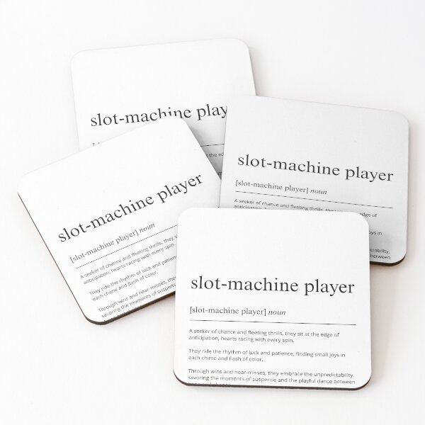 Item preview, Slot Machine Player Print | Dictionary Definition Wall Art | Casino Poker Room Decor | Funny Gambling Gift designed and sold by shopcanva.