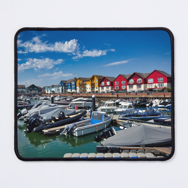 Item preview, Exmouth Marina Sunset - Boats at Rest in East Devon designed and sold by leonwoods.