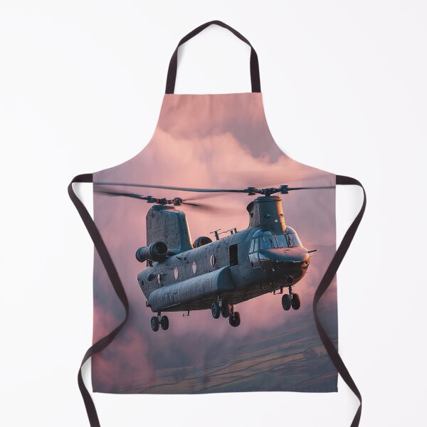 Item preview, Chinook Framed by Sunrise Glow designed and sold by Skyframe Aviation.