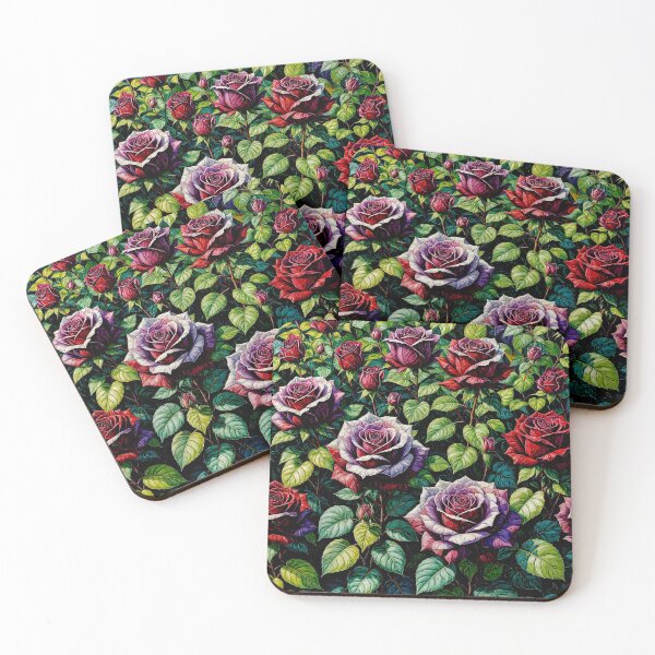 Item preview, Burgundy Iceberg rose  – Botanical Elegance in Crimson Bloom#13 designed and sold by Helios Be. Lavsh.