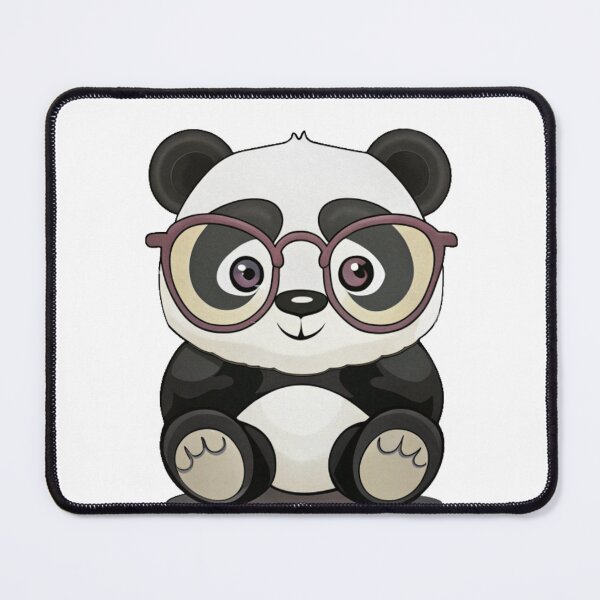Item preview, Cute Panda Wearing Glasses – Adorable Kawaii Panda Illustration designed and sold by A1MarketDesigne.