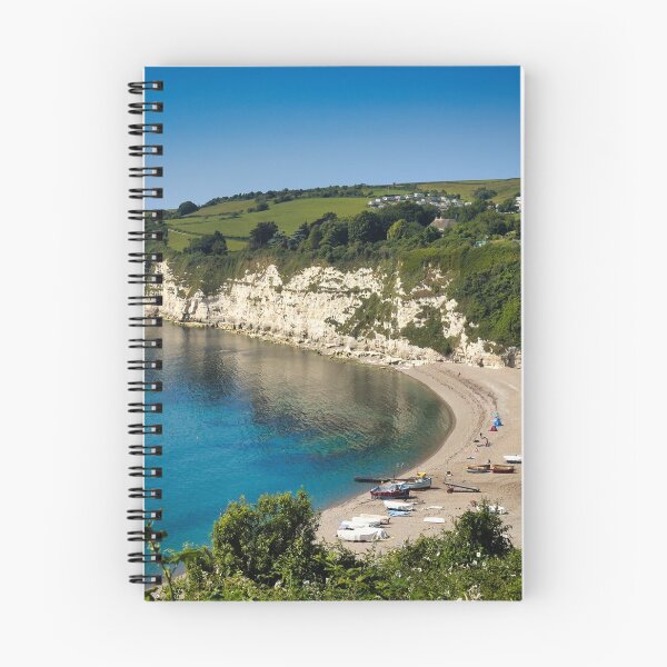 Item preview, Beer Beach Devon - Fishing Boats on the Jurassic Coast designed and sold by leonwoods.