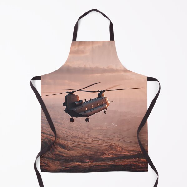 Item preview, Chinook Over Heather Sunrise designed and sold by Skyframe Aviation.