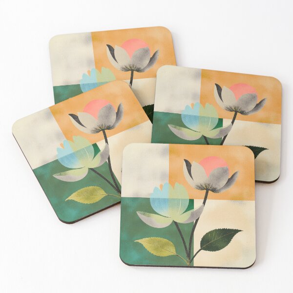 Item preview, Abstract Floral Composition with Soft Light designed and sold by joycrysstudio.