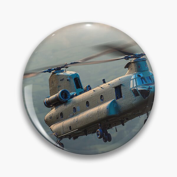 Item preview, Chinook in the Quiet Morning Air designed and sold by Skyframe Aviation.