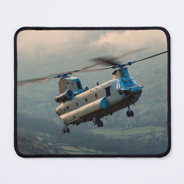 Item preview, Chinook in the Quiet Morning Air designed and sold by Skyframe Aviation.