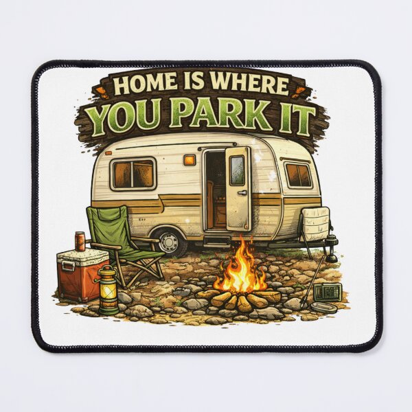 Item preview, Home is where you Park it designed and sold by PossumsWorkshop.