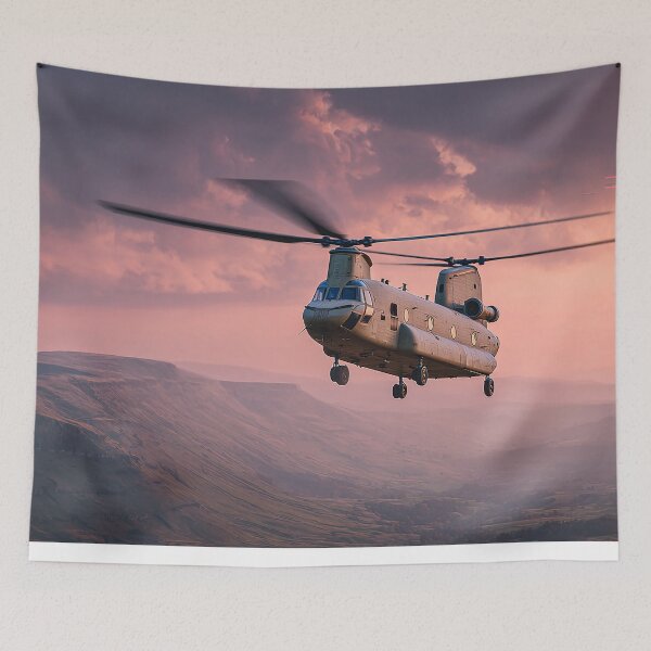 Item preview, Helicopter Dawn Run Across the Dales designed and sold by Skyframe Aviation.