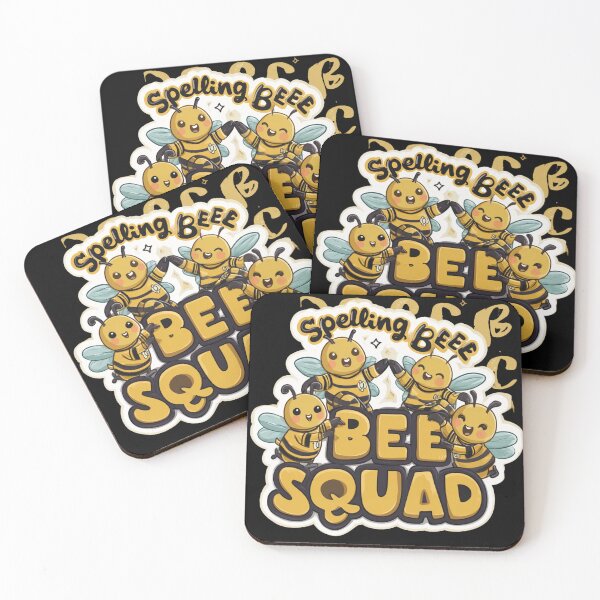 Item preview, Spelling Bee Team - Cute Cartoon Bee Squad Kids T-Shirt designed and sold by kndzxf.