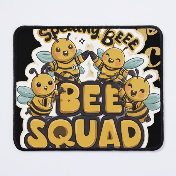 Item preview, Spelling Bee Team - Cute Cartoon Bee Squad Kids T-Shirt designed and sold by kndzxf.
