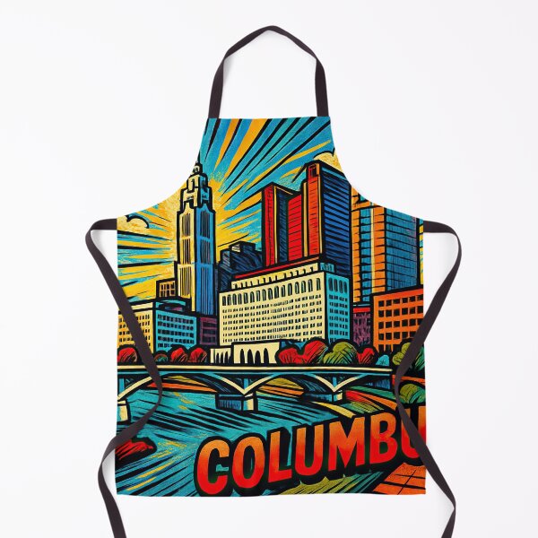 Item preview, Columbus Ohio, city | Comics stylCartoone - designed and sold by ComicsFactory.