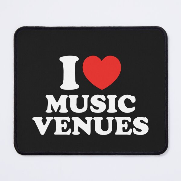 Item preview, I Love Music Venues designed and sold by shitpostee.