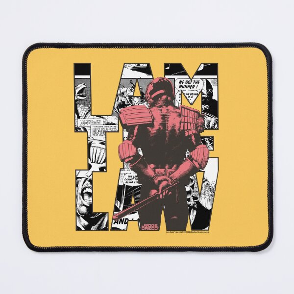 Item preview, Judge Dredd I Am The Law Comic Strip Print designed and sold by All-And-Every.