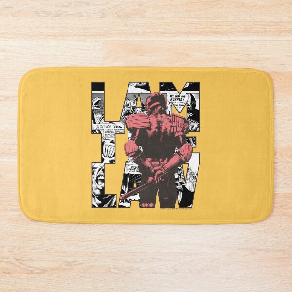 Item preview, Judge Dredd I Am The Law Comic Strip Print designed and sold by All-And-Every.