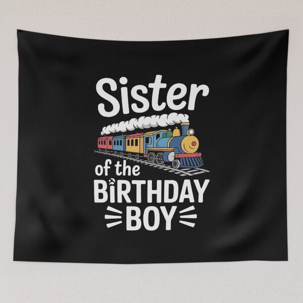Item preview, Sister of the Birthday Boy Choo Choo Train Family Matching designed and sold by joyouartArt.