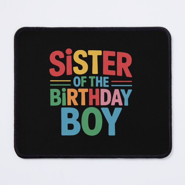 Item preview, Sister Of The Birthday Boy Colorful Party Matching Family designed and sold by angolinnArt.