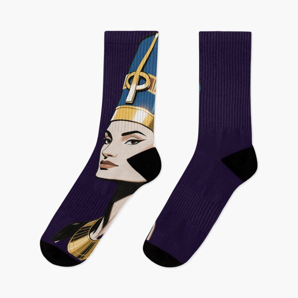 Item preview, Modern Nefertiti – Elegant Golden Queen Portrait 2 designed and sold by AnadAA.