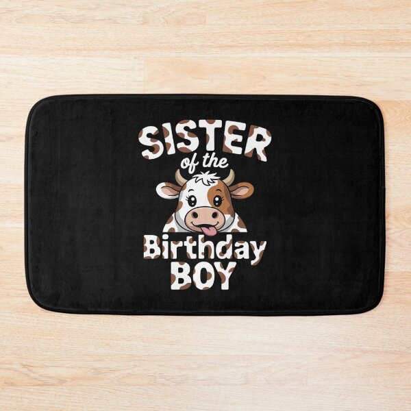 Item preview, Sister Of The Birthday Boy Cow Farm 1St Birthday Boy designed and sold by angolinnArt.