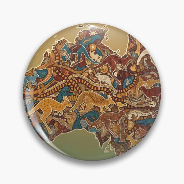 Item preview, Australia Poster - Discover the Heart of a Continent designed and sold by Robert Lacy.