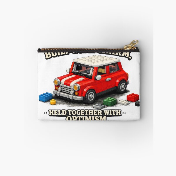 Item preview, Built With Charm, Held Together With Optimism – Classic Mini Block Car designed and sold by ColinsCars.