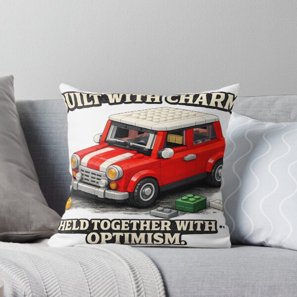 Item preview, Built With Charm, Held Together With Optimism – Classic Mini Block Car designed and sold by ColinsCars.