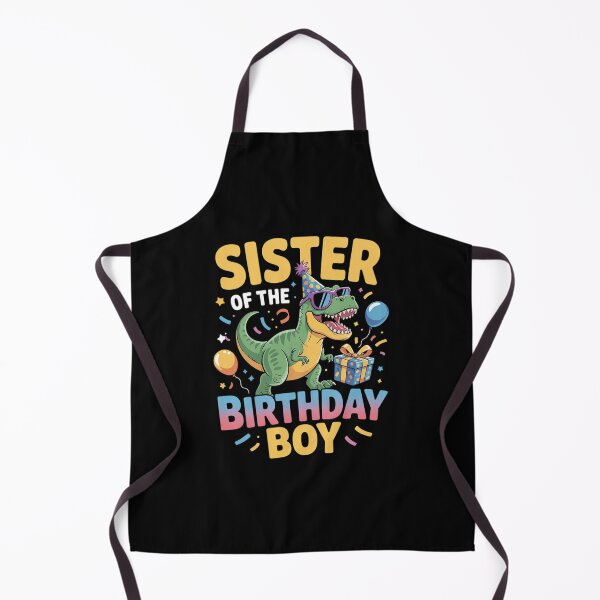 Item preview, Sister Of The Birthday Boy Family Matching Dinosaur Squad designed and sold by angolinnArt.