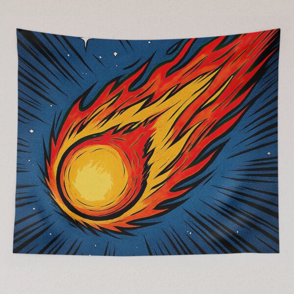 Item preview, comet | Comics stylCartoone -  designed and sold by ComicsFactory.