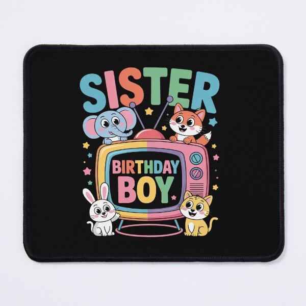 Item preview, Sister Of The Birthday Boy Family Matching Tractor Farmer designed and sold by angolinnArt.