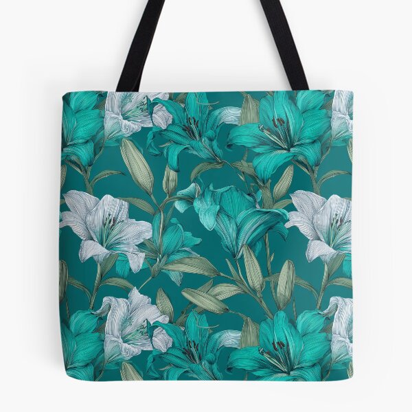 Item preview, Classic Lilies Floral  - Birthday Flower Pattern  - Birthday Gifts For Dad designed and sold by RoyalStarsPatts.