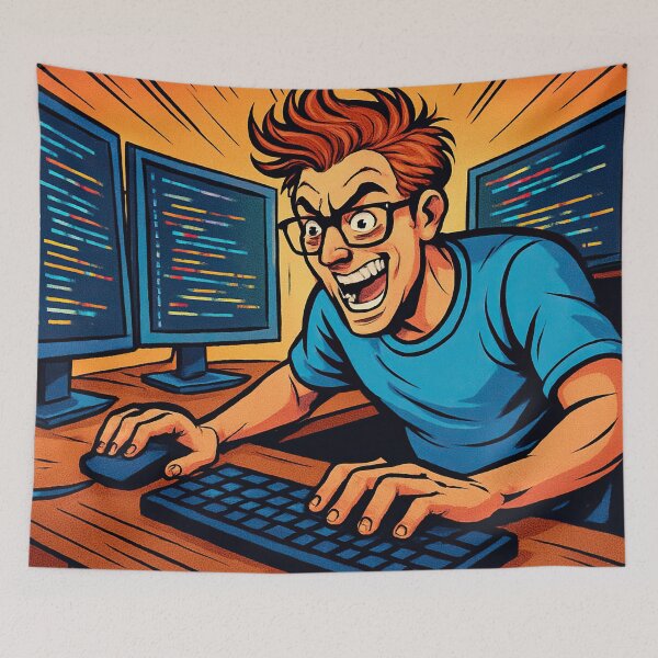 Item preview, Computer programmer | Comics stylCartoone -  designed and sold by ComicsFactory.