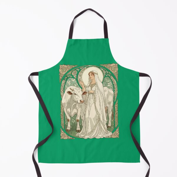 Item preview, The Patron Saint of Dairy Workers St Brigid designed and sold by taiche.